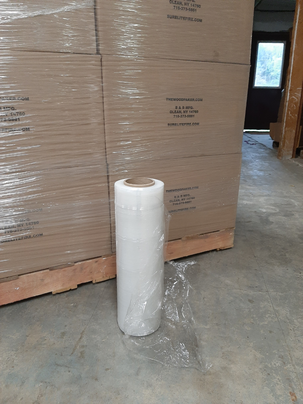 stretch wrap pallets